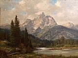 Robert Wood Grand Teton painting